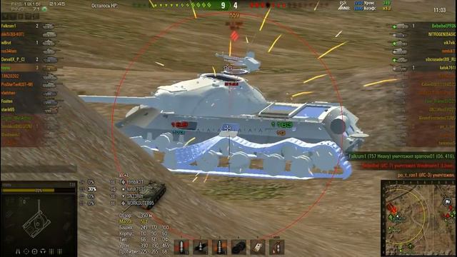 Бой на карте степи, Американская пт 9-го уровня Т30, зак класности мастер смотреть онлайн