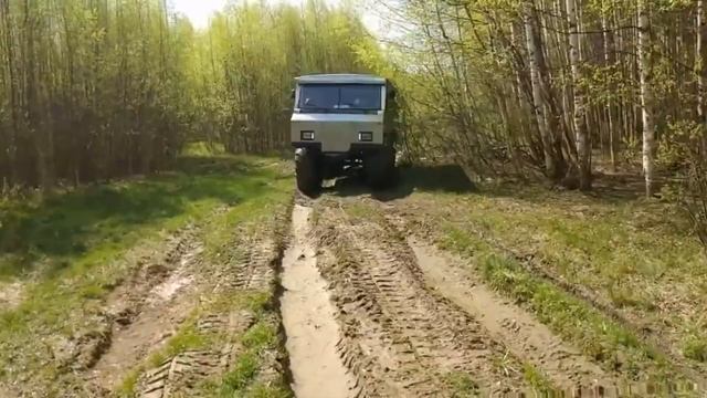 Испытания вездехода . Тужа. смотреть онлайн