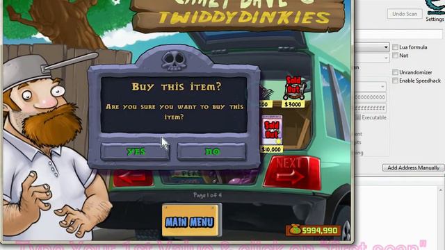 Money Cheat in Plant vs. Zombies by Cheat Engine 7.2 смотреть онлайн