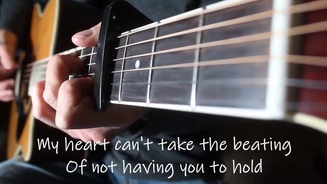 Anymore - Travis Tritt - Acoustic Guitar Cover w/Lyrics смотреть онлайн