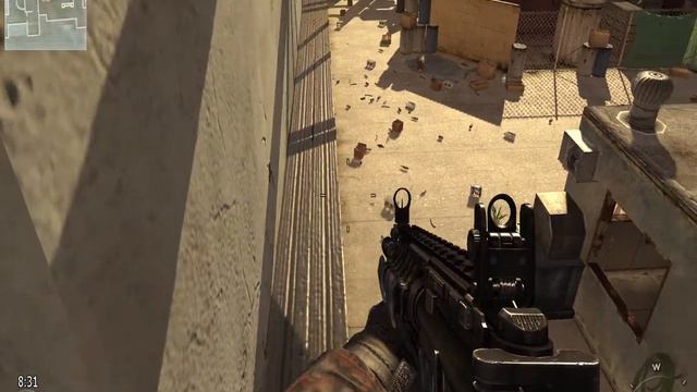 Call of Duty 6: Modern Warfare 2. Хорошие места карты Highrise. смотреть онлайн