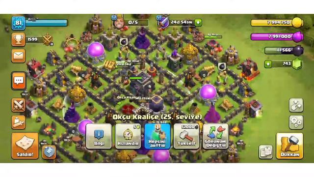 Kraliceni 2 Kahraman Kitabi ile Yüksetdim!Clash of clans Yüksetmeler смотреть онлайн