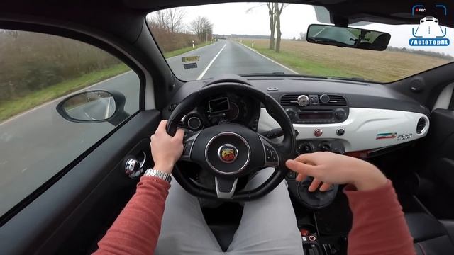 2009 Abarth 500 196,789KM REVIEW on AUTOBAHN [NO SPEED LIMIT] by AutoTopNL смотреть онлайн