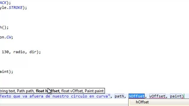 23 Texto En Curva en un Canvas (Android) смотреть онлайн