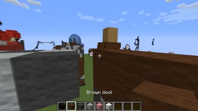 как построить корову в minecraft смотреть онлайн