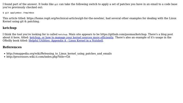 How do I get a linux kernel patch set from the mailing list? (4 Solutions!!) смотреть онлайн