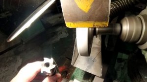 Заточка торчика концевой фрезы,быстрое формирование угла