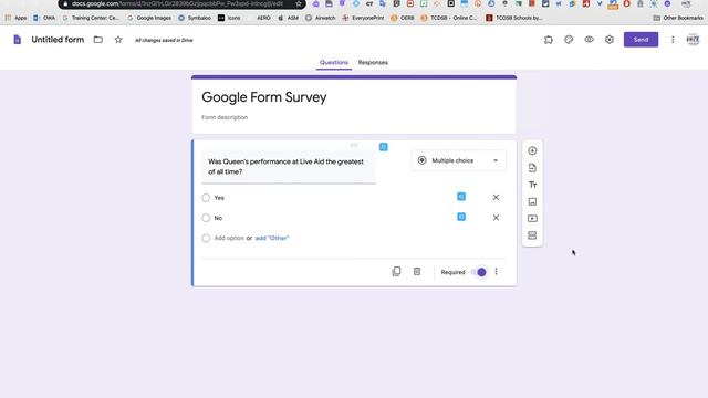 Conducting An Online Survey On Google Form WITHOUT Requiring An Email Or Organizational Login.