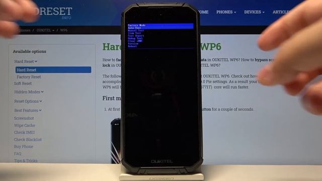 How to Factory Reset OUKITEL WP6 - Wipe All Data | Simple Format Solution смотреть онлайн