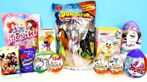 СЮРПРИЗ MIX! Клинок, рассекающий демонов, SBABAM, Мимимишки, Буба, Енотки Unboxing Kinder Surprise
