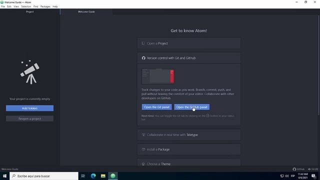 Instalación de Atom y Python en PC/Mac смотреть онлайн