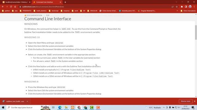 PHP 8: INSTALACIÓN DE UN EDITOR DE TEXTO - SUBLIME TEXT смотреть онлайн
