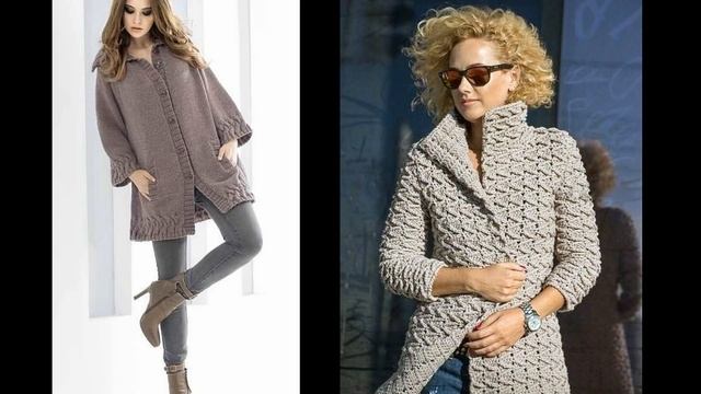 Pletena moda..Кардиган -пальто.Cardigan coat. смотреть онлайн
