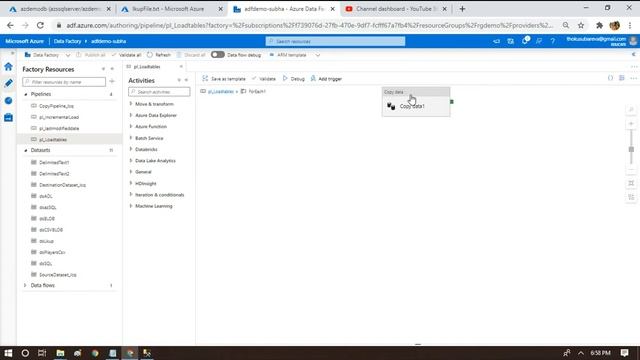 #61. Azure Data Factory - Data Migration to Azure SQL tables using Lookup file смотреть онлайн