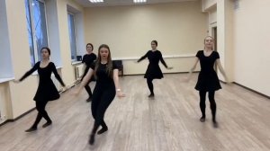 Армянский танец ШАЛАХО обучающий  видео урок 4 армянский ансамбль ,,Звартноц ,,г.Москва