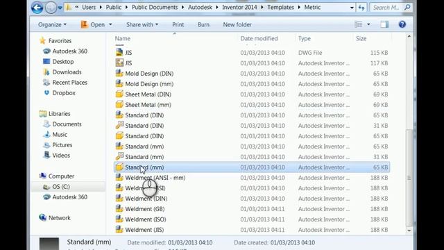 How to edit your default templates in Autodesk Inventor Tutorial смотреть онлайн