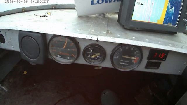 Казанка 2М + Honda BF50 (Тест двух стальных винтов)