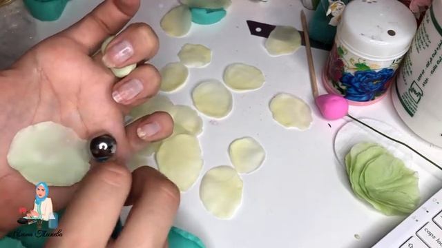 Шикарная сборка розы/подробный Мастер класс/смогут все/#холодныйфарфор/ручная работа/совершенство