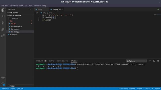 Pop and Remove Method in Python List | Hindi | Part-9 смотреть онлайн