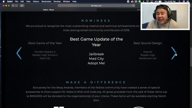 Official Countdown for the 7th Annual BLOXY AWARDS The Bloxys Roblox ( Make a Wish ) смотреть онлайн