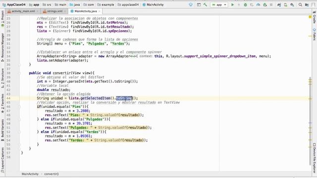 Android Studio - Componente Spinner смотреть онлайн