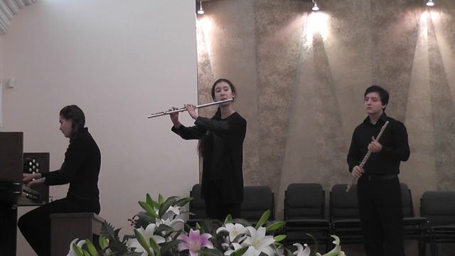 орган и две флейты
