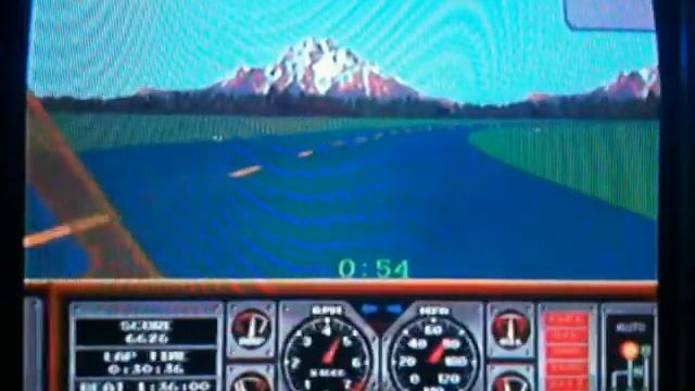 Hard Drivin' gameplay for Midway Arcade Treasures 2 on XBOX смотреть онлайн
