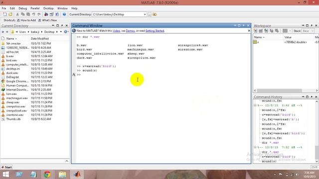 How to add audio in matlab смотреть онлайн