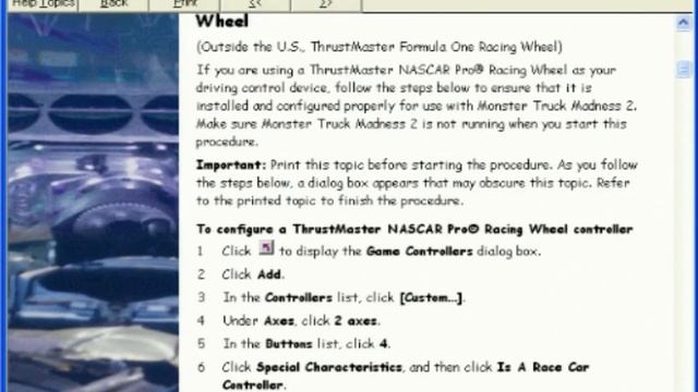 Monster Truck Madness 2 - Help File смотреть онлайн