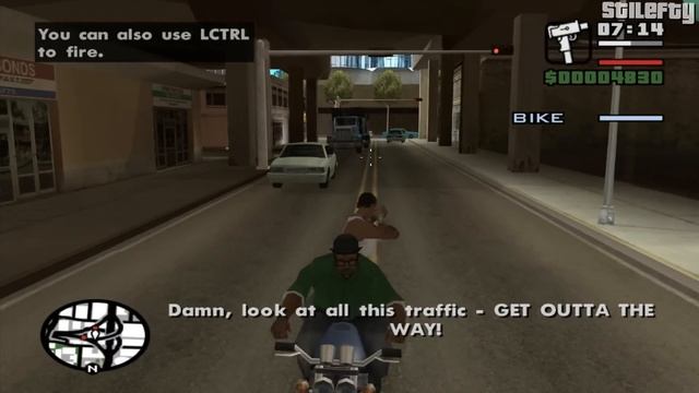 GTA San Andreas - Mission #17 - Just Business смотреть онлайн