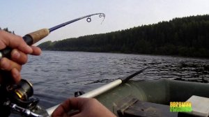 Отчет о вечерней ловле спиннингом