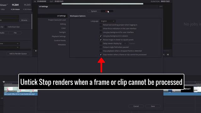 How To Fix DaVinci Resolve Render Job Failed as the Current Clip Could Not Be Processed Error смотреть онлайн
