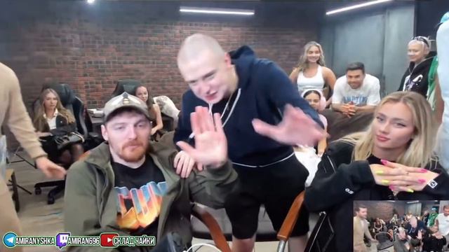 ВЖЛИН ПРИЕХАЛ НА СТРИМ К МЕЛЛСТРОЮ И АМИРАНУ | ДХ | СТРИМ ЗАВОЗ смотреть онлайн