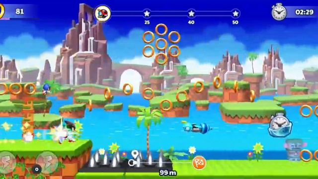Sonic Runners Adventure Green Hill Zone смотреть онлайн