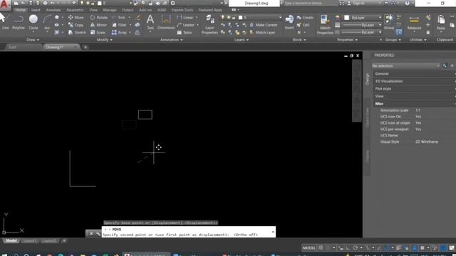 AutoCAD 4: Using Move and Copy command смотреть онлайн
