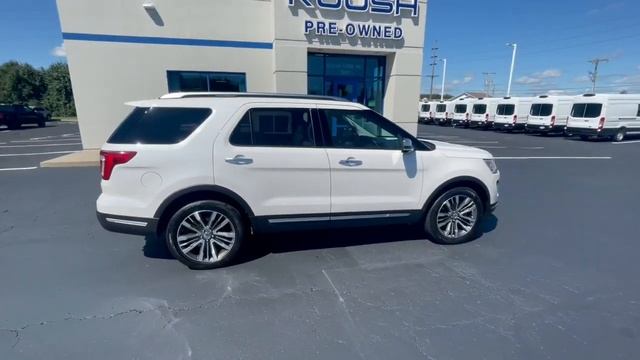 2019 Ford Explorer Platinum смотреть онлайн
