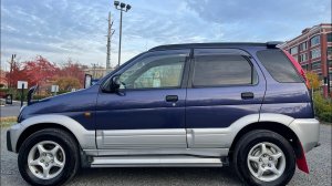 1997 Daihatsu Terios ( Toyota Cami) 4WD  1.3L AT. Обзор Японского автомобиля с правым рулём.