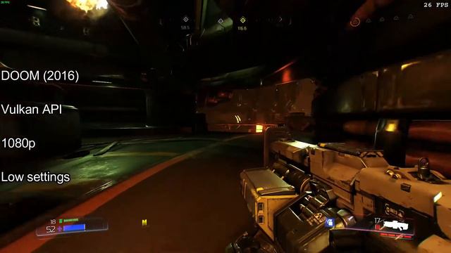DOOM2016 On AMD Opteron 6172 And RX460
