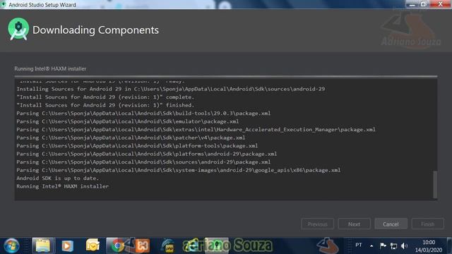 Instalando o Android studio com SDK e virtual device смотреть онлайн