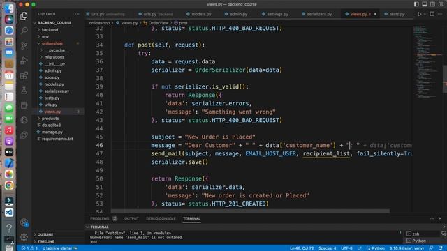Send Emails in Django using Gmail SMTP | A Step-by-Step Guide смотреть онлайн
