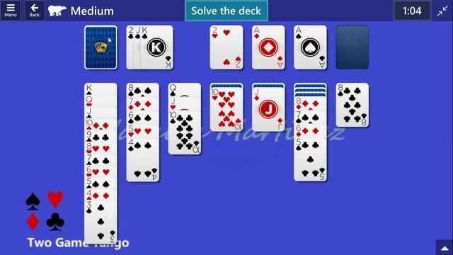 Two Game Tango Game #6 | October 21, 2021 Event | Klondike Medium смотреть онлайн