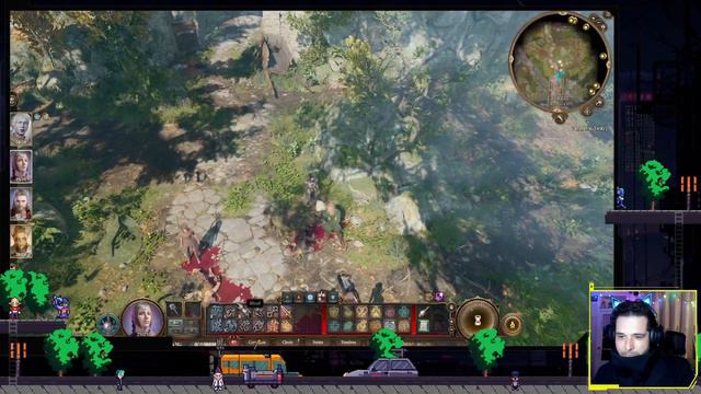 Druid Camp Adventures And Drow Gameplay - Baldur's Gate 3 - Druid and Drow - ACT 1 - 002 смотреть онлайн
