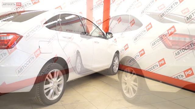 Lada Vesta white смотреть онлайн