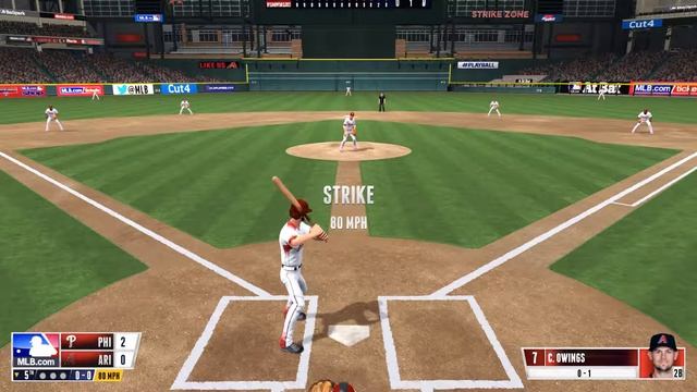 Филадельфия Филлис-Аризона Даймондбэкс [R.B.I. Baseball 16] смотреть онлайн
