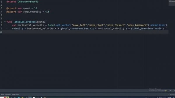 Godot 4 First-Person Controller with 22 Lines of Code