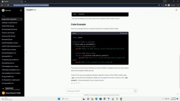 pip install cudatoolkit version