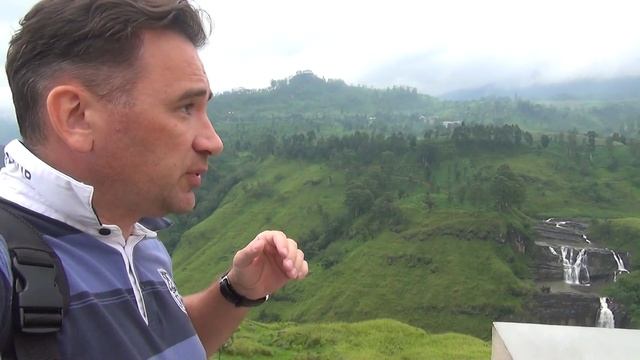 Водопады Нувара Элии. Водопад Сент Клер. Шри Ланка смотреть онлайн