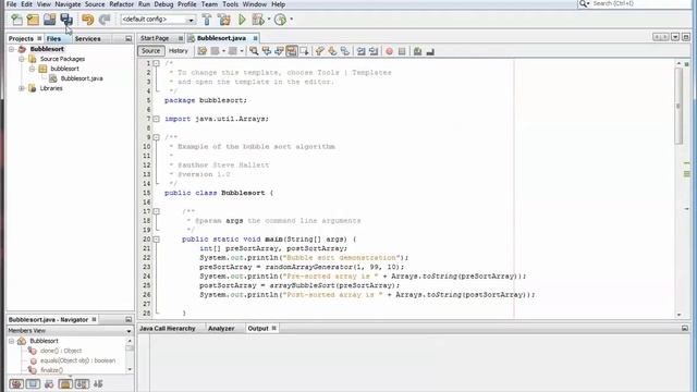 Using JavaDoc in NetBeans with Java смотреть онлайн