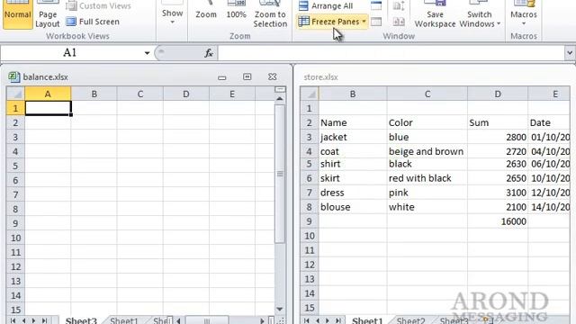 Using Excel 2010 - Arrange Workbook Windows смотреть онлайн