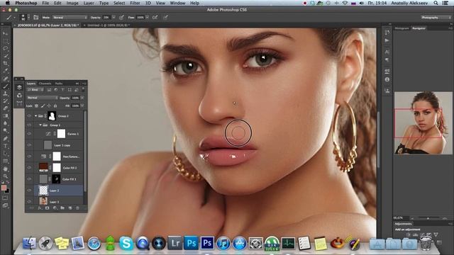 Мастер-класс: "Глянцевая ретушь за пять минут" смотреть онлайн